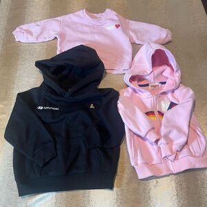 Zara,Gap ,Monkey Pink and black Sweatshirt good condition see the sizes
